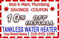 Torrance Plumber Tankless Water Heater